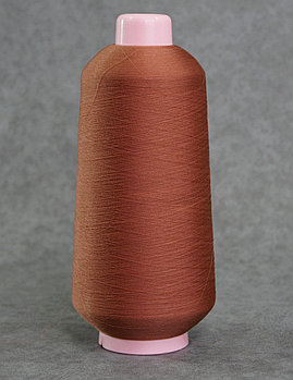 Пряжа: 100% полиэстер (эластан), Art: SFT 2700, Kyoritsu Co, коричневый, 80D (11250м/100гр)