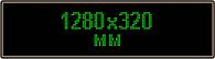 Светодиодное табло "Бегущая строка", 1280х320мм, цвет вывода информации зелёный (белый, синий, желтый)