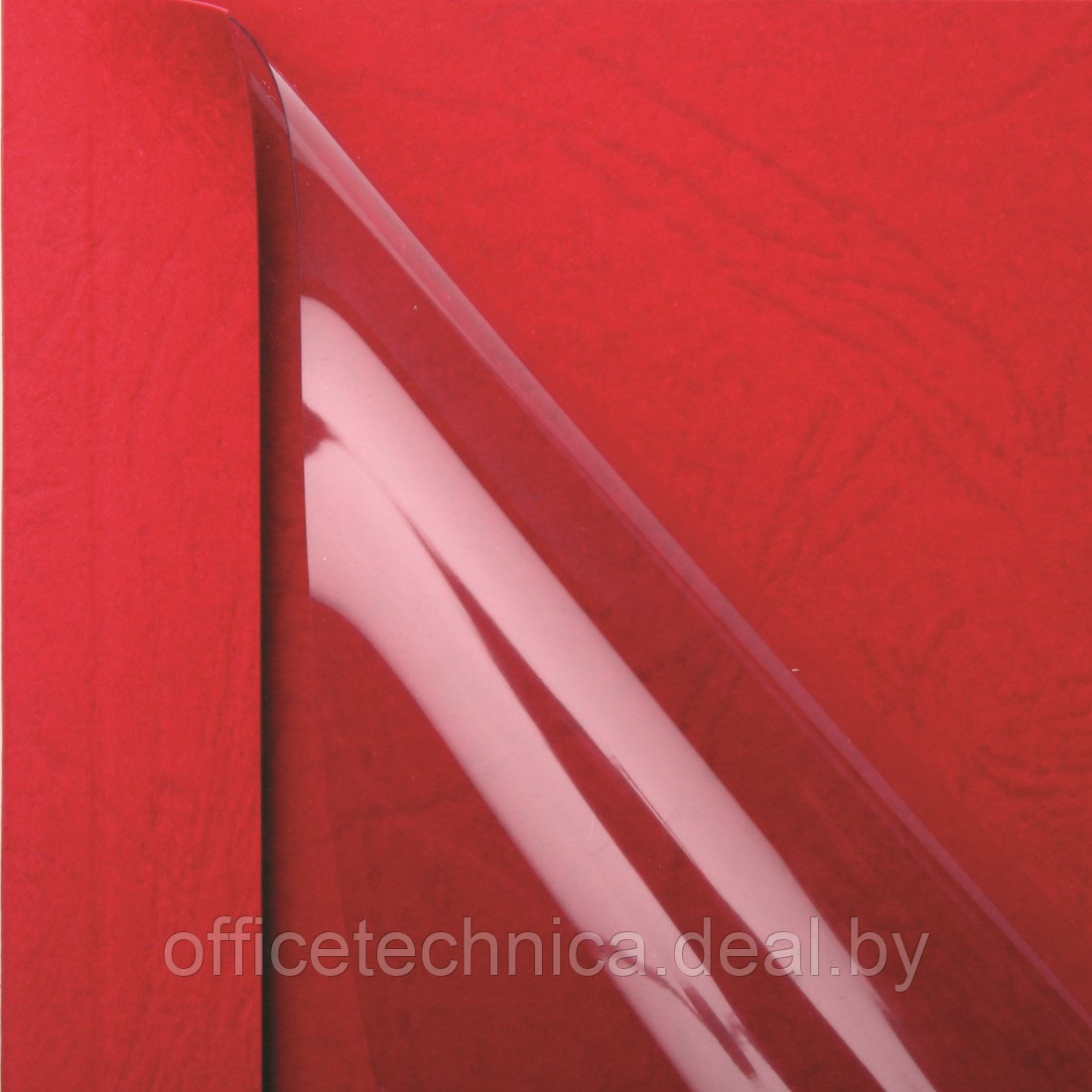 Обложки для термопереплета Opus O.OFFICE 12mm красные 25 шт. - фото 1 - id-p118548322