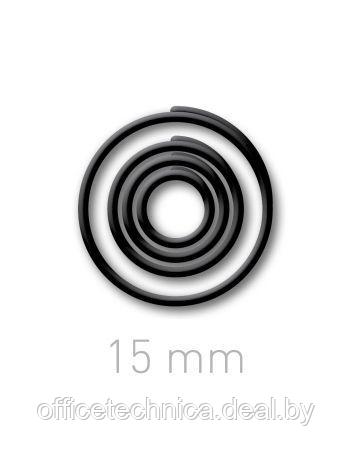 Пластиковые переплётные колечки O.easyRing 15mm черные (300 шт.в упаковке) до 70 листов - фото 1 - id-p116826151