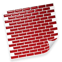 Интерьерная плёнка CST10 red mosaic
