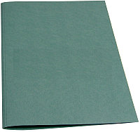 Обложки для термопереплета Opus O.Thermolinen plain 6mm зеленые 100 шт.
