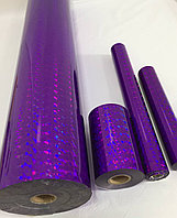 Фольга Фиолетовое битое стекло для тиснения по полиэтилену и полипропилену № MK68-590-744
