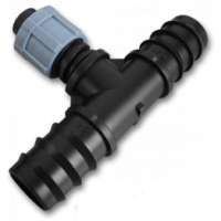 КП-2 Тройник для капельной трубки 16 мм Брадас Bradas