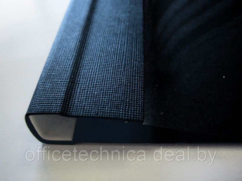 C.BIND O.Soft Cover 299х214 С (16mm) черные O.Soft Clear /50/ - фото 1 - id-p116826338