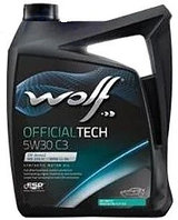 WOLF OfficialTech 5W-30 C3 4л моторное масло (Бельгия) 180400911 WOLF OfficialTech 5W-30 C3 4л моторное масло (Бельгия)