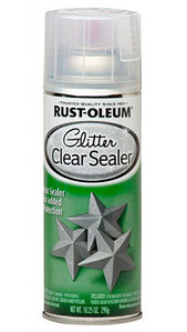 Прозрачное защитное покрытие для декоративных эффектов Glitter Clear Sealer,RUST-OLEUM® ,прозрачный
