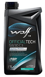 WOLF OfficialTech 5W-30 C3 1л моторное масло (Бельгия)