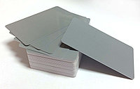 Пластиковые карты серые, тонированные в массе 11686, 1уп.(136шт.)