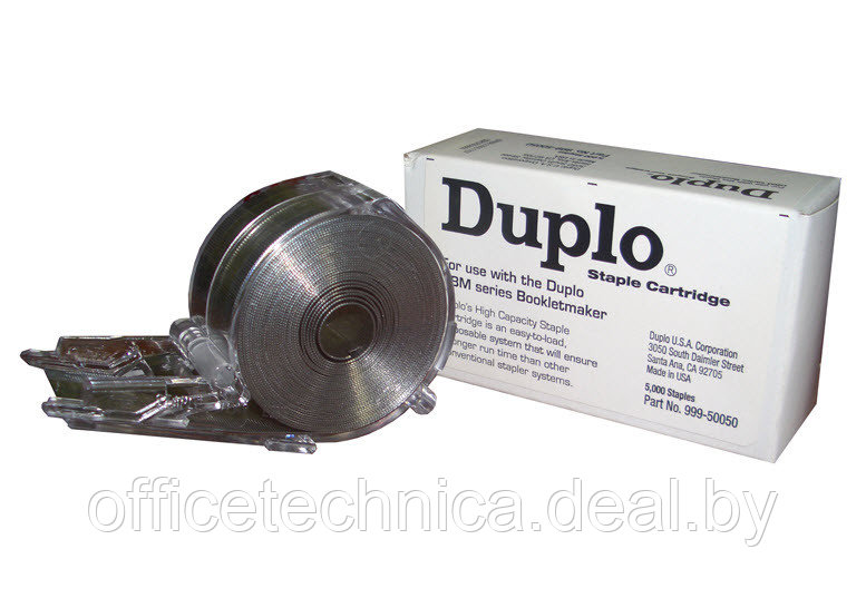 Скобы для брошюровщика Duplo DBM 120 (5000 шт.) - фото 1 - id-p118551354