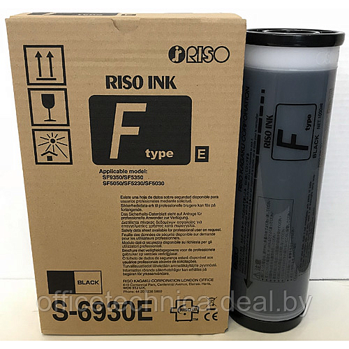 Краска Riso SF черная (S-6930E) - фото 1 - id-p118548334