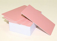 Пластиковые карты розовые RUSS-11518, 1 уп.(363 шт.)