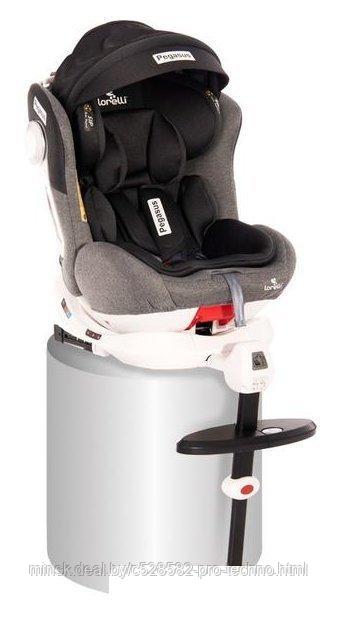 Детское автокресло Lorelli Pegasus Isofix (серый/черный)