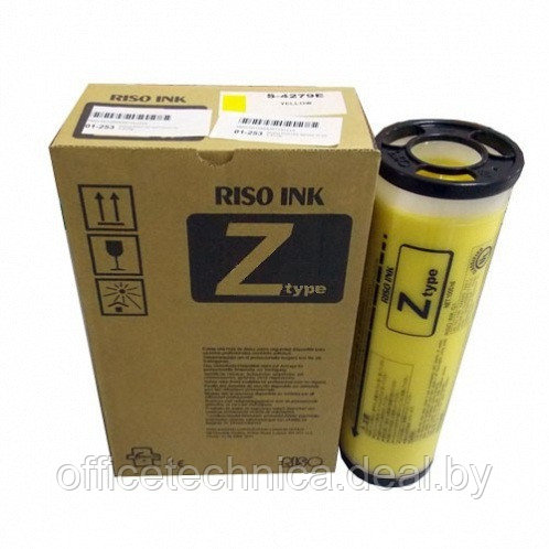Краска Riso EZ/RZ/MZ/SE/ME желтая (S-4279E/S-7207E) - фото 1 - id-p118548040