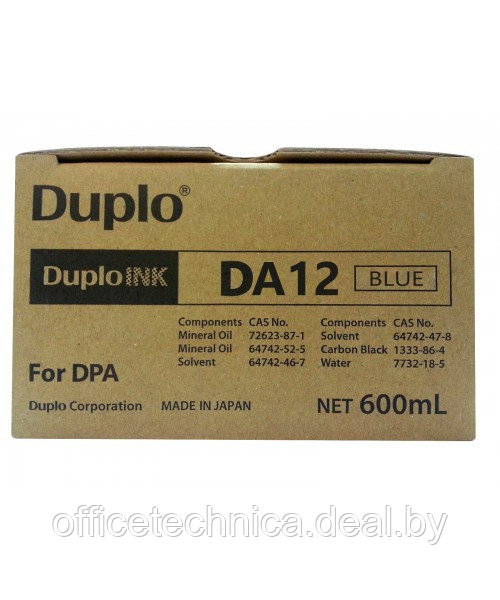 Краска Duplo DA-12 600ml A100 синяя - фото 1 - id-p118550152