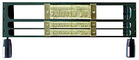 Рамка для шрифта O,Frame 1L 9mm /2L4mm GOLDPRES