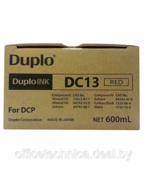 Краска DUPLO DC-13 600мл C100/105, M300/400 красная - фото 1 - id-p118550135