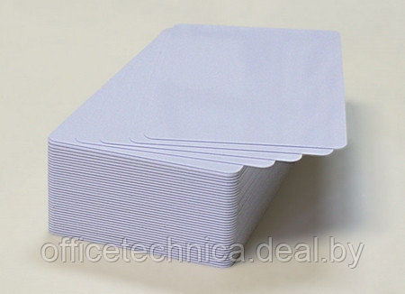 Пластиковые карты белые тонкие в/к 11065 - фото 1 - id-p133922738