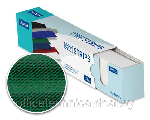 Термокорешки COPY Strips A5 25 mm зеленые (100шт.) (ID#118550040), цена ...