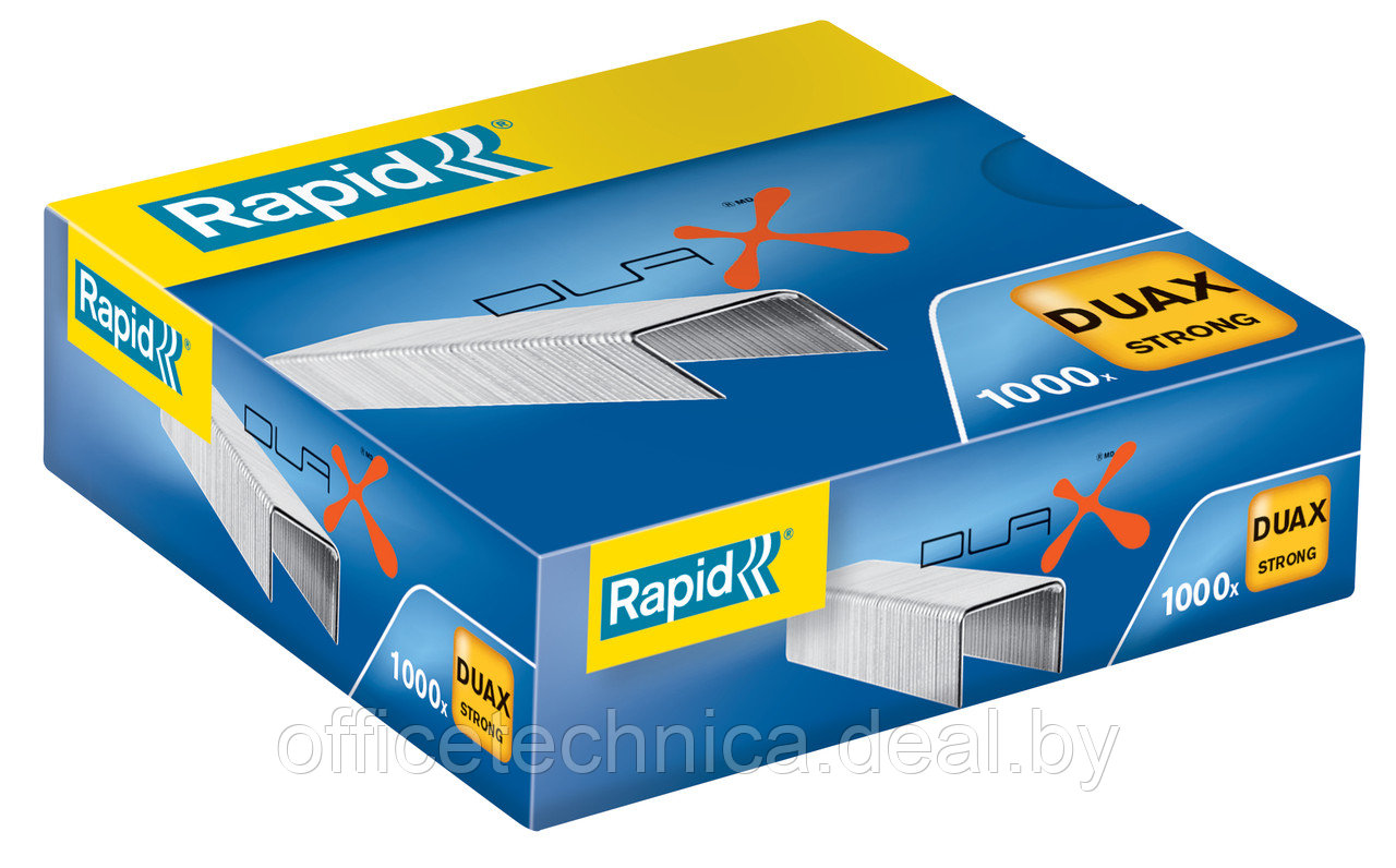 Скобы Rapid DUAX (1000 шт.) - фото 1 - id-p116826101