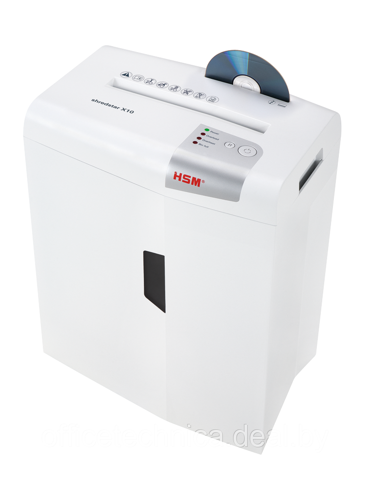 Уничтожитель документов HSM Shredstar X10-4,5х30 12 листов - фото 1 - id-p116826378