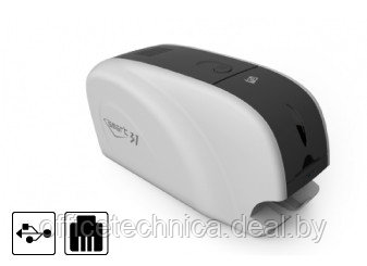 КАРТ-ПРИНТЕР SMART 31 SINGLE SIDE ETHERNET USB АРТИКУЛ 651536 - фото 1 - id-p118563669