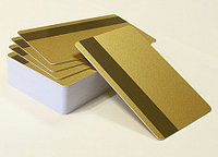 Пластиковые карты золотые RUSS-G3360LO