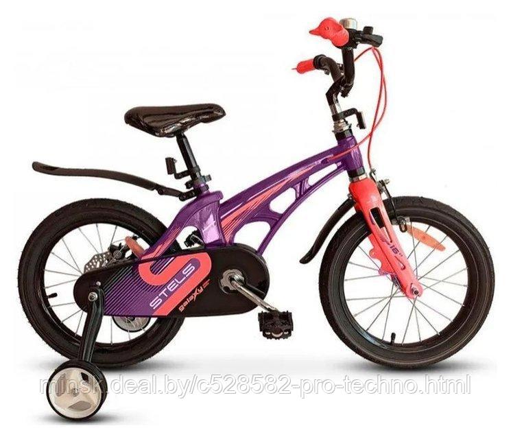 Детский велосипед Stels Galaxy 18 V010 (фиолетовый/красный)