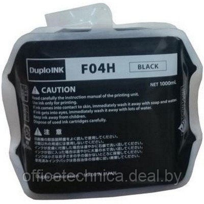 Краска Duplo F-04H F550/F850 черная 1литр - фото 1 - id-p118549967