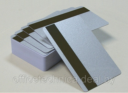 Пластиковые карты серебряные LoCo RUSS-S3458LO, 1уп.(178шт.) - фото 1 - id-p133923023