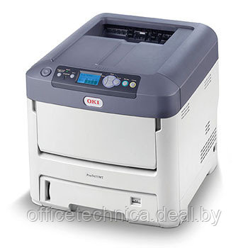 Принтер OKI Pro7411WT с белым тонер-картриджем для термотрансфера - фото 1 - id-p118416548