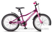 Детский велосипед Stels Pilot 210 20 Z010 2021 (фиолетовый/розовый)