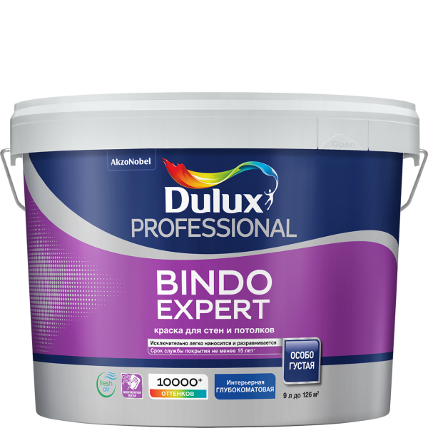 Краска Dulux Professional Bindo Expert глуб/мат BW 1л