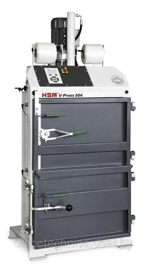 Пресс пакетировочный вертикальный HSM V-Press 504 с выталкивателем кипы - фото 1 - id-p118565186