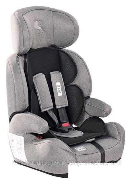 Детское автокресло Lorelli Iris Isofix 2021 (серый/черный)
