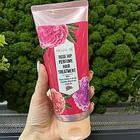 Бальзам для поврежденных волос с розой WELCOS Rose Around me Rose Hip Perfume Hair Treatment 200 мл