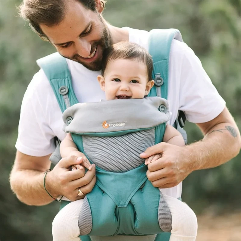 Рюкзак-кенгуру Ergo Baby 360 Baby Carrier. Цвет - СИРЕНЕВЫЙ - фото 2 - id-p180462216