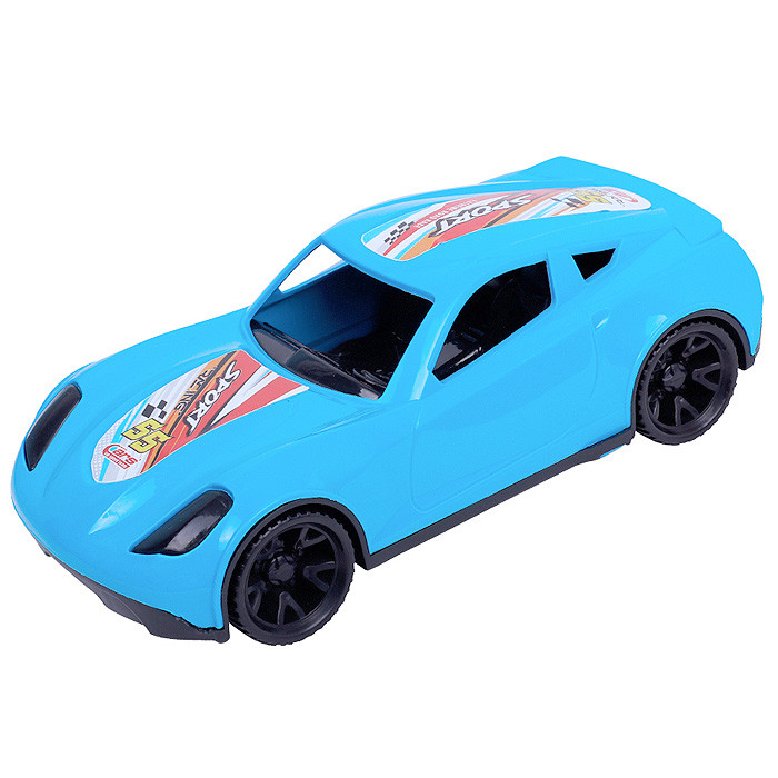 Машинка Turbo V голубая 18,5см, фото 1