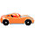 Машинка Turbo V оранжевая 18,5см, фото 2