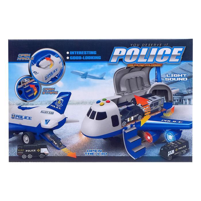 Парковка «Полицейский самолет», световые и звуковые эффекты - фото 5 - id-p180505766