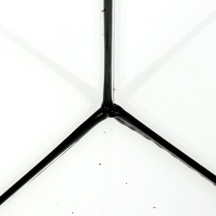 Аквариум "Панорамный" с крышкой, 40 литров, 51 х 23 х 34/39 см, чёрный - фото 3 - id-p180495955