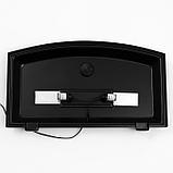 Аквариум "Телевизор" с крышкой, 55 литров, 63 х 25 х 36/41 см, чёрный, фото 4