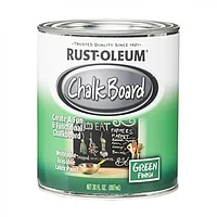 Краска с эффектом грифельной доски Specialty Chalkboard Tint Base, цвет Зеленый, банка 0,946л, RUST-OLEUM®