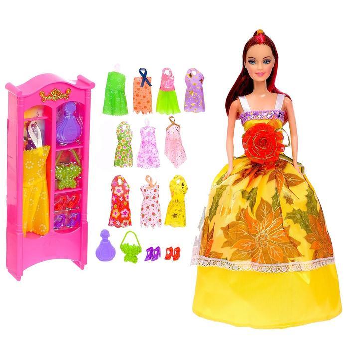 Кукла-модель «Анна» с набором платьев, с аксессуарами, цвета МИКС - фото 4 - id-p180502016