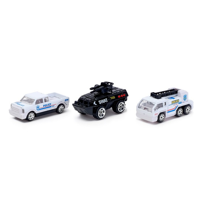 Грузовик инерционный «Полицейский автовоз» с 3 машинами - фото 6 - id-p180505955