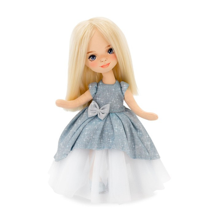 Мягкая кукла Mia «В голубом платье», 32 см - фото 1 - id-p180502118