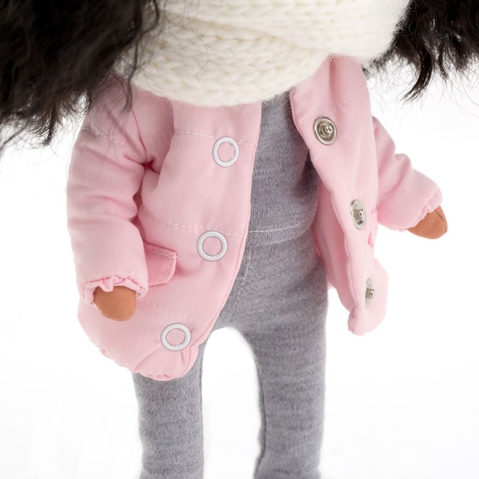 Мягкая кукла «Tina в розовой куртке», 32 см - фото 5 - id-p180502124