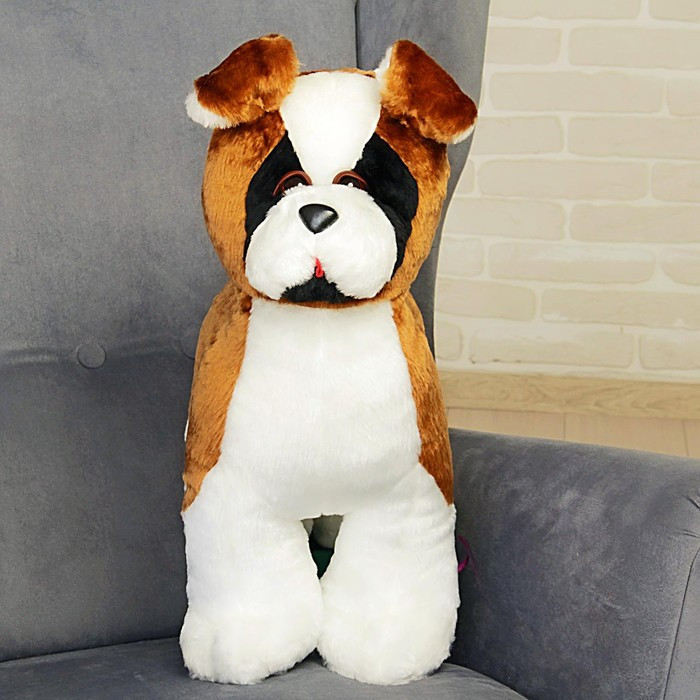 Мягкая игрушка «Собака Боксер», 50 см - фото 1 - id-p180510317