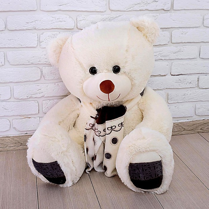 Мягкая игрушка «Медведь Мартин», цвет молочный, 90 см - фото 4 - id-p180510417