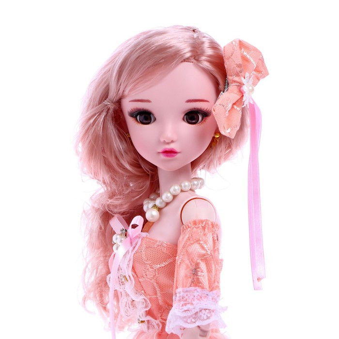 Кукла интерактивная шарнирная «Оля» в платье, с пультом - фото 2 - id-p180501550